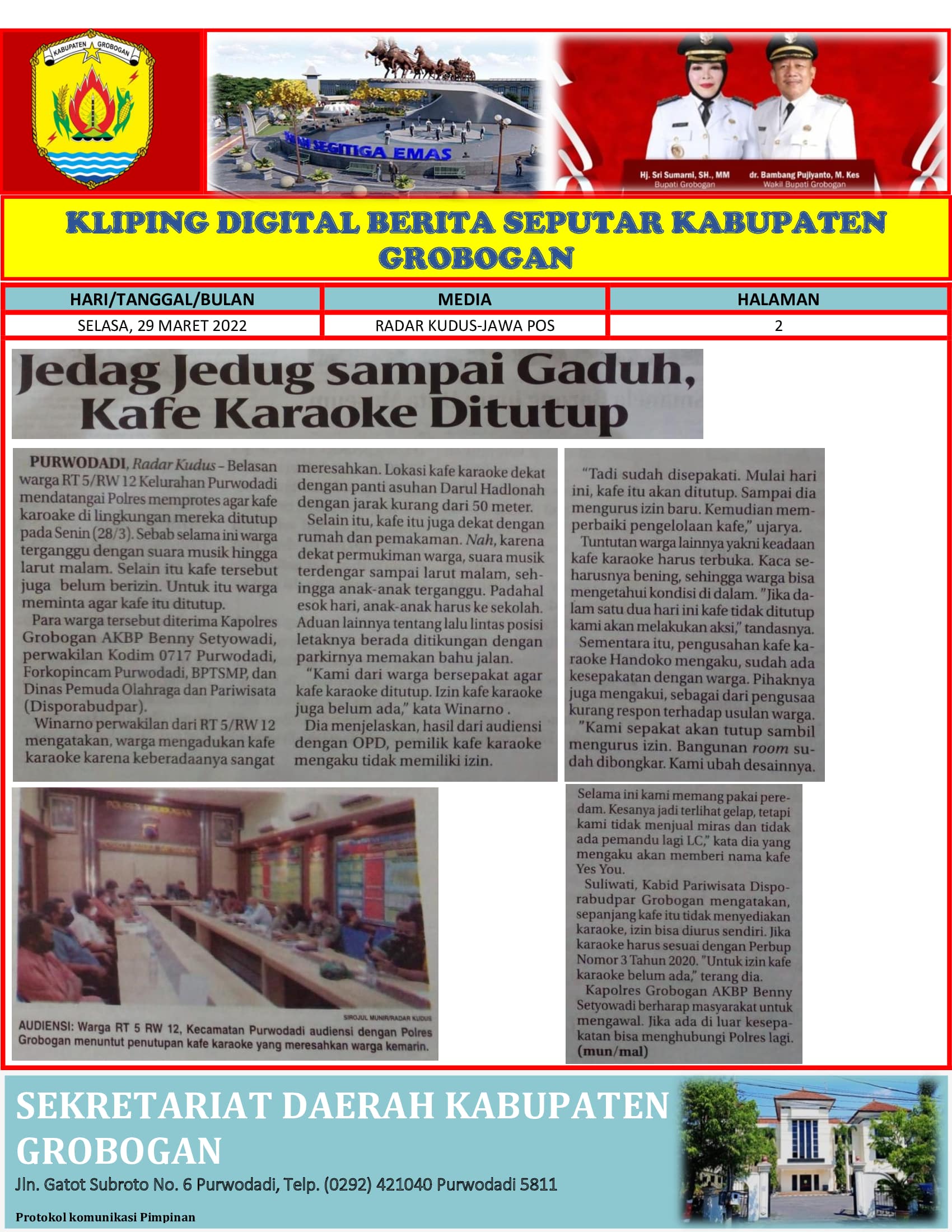Jedag Jedug Sampe Gaduh Kafe Karaoke Ditutup Radar Kudus 29032022
