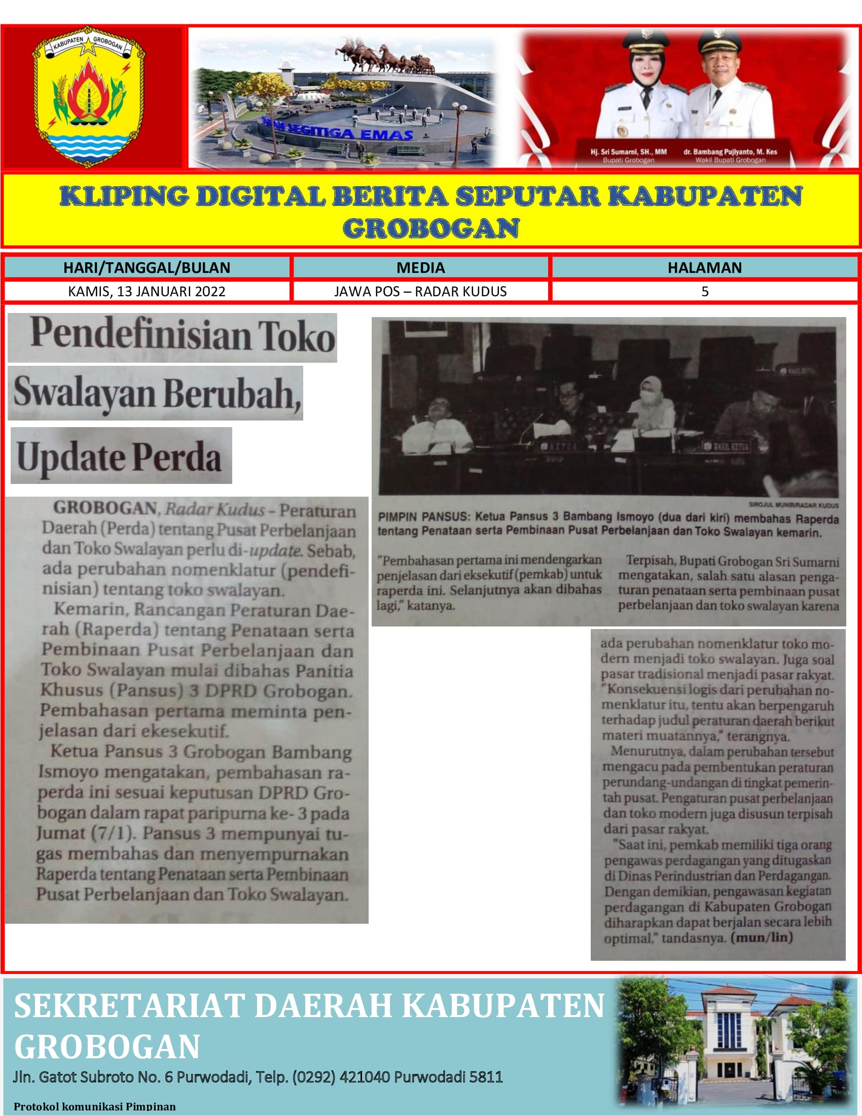 Pendefinisian Toko Swalayan Berubah Update Perda Radar Kudus 13012022