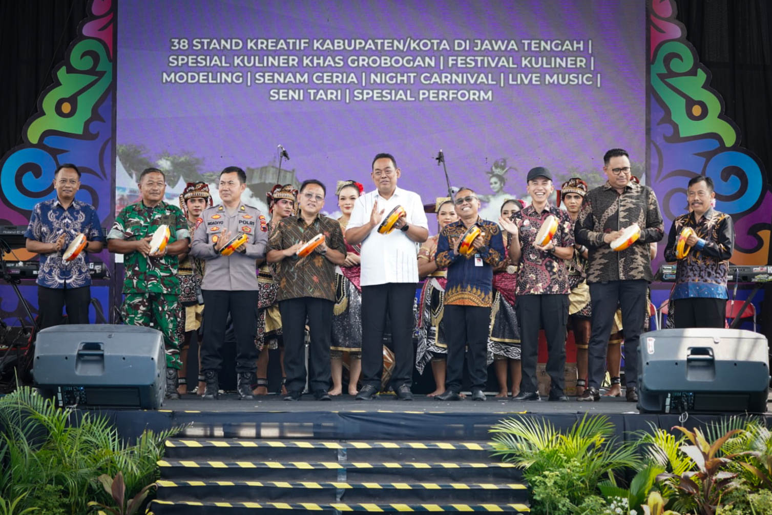 Seremonial Pembukaan Semarak KaTa Kreatif di Kabupaten Grobogan