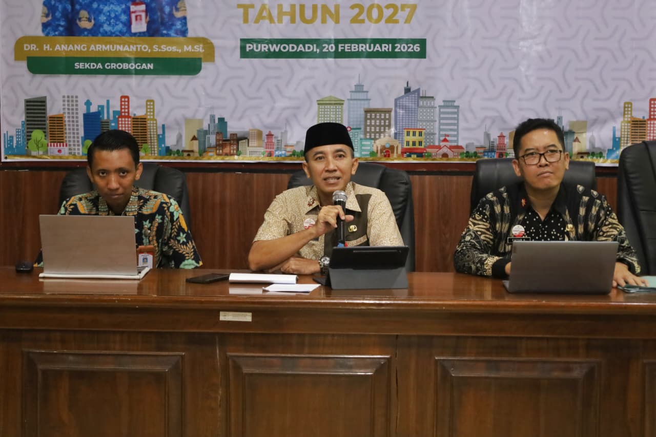 Sekda Grobogan berikan arahan dalam Forum Lintas Perangkat Daerah